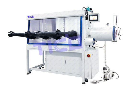 Купить Расширенная перчаточная камера с одним боксом и двумя рабочими станциями Производство в сети